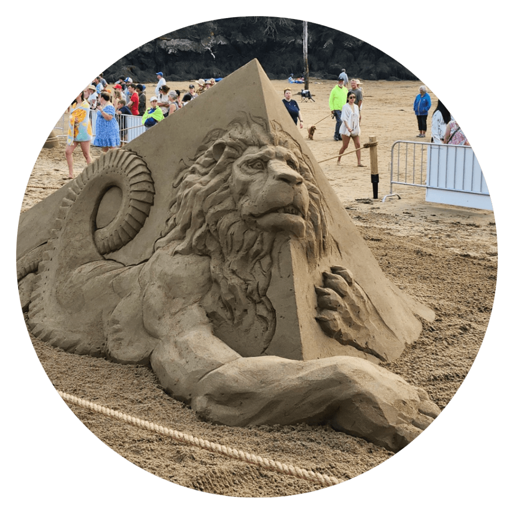Bay of Fundy Sand Sculpture
